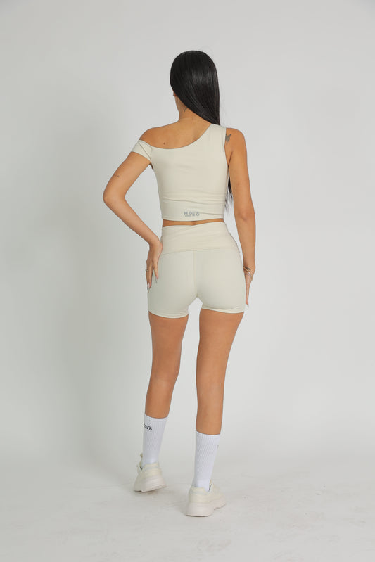 Buttercream crop top